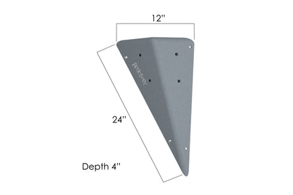 Asymmetric Flat Sided Triangle 12.24.4 Left - 360 view